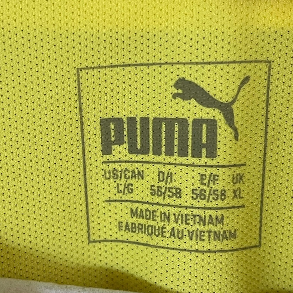 Puma Men’s Performance Golf Polo Shirt – Yellow – Size L - Picture 2 of 9